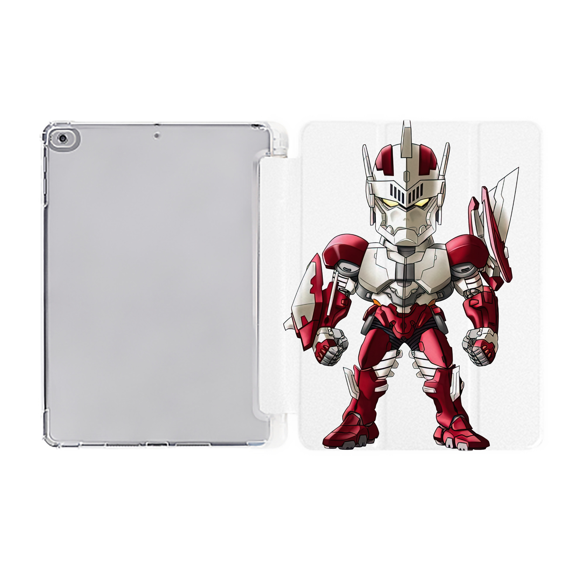 （画像用） ウルトラマン Ultraman IPad ケース ペン収納付き 三つ折りスタンド PUレザー×シリコン 対応機種9.5/10.5/10.9インチ